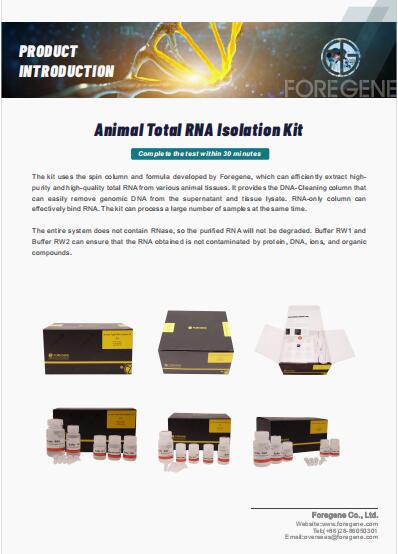 Kit d'isolement d'ARN total animal